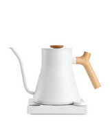 Matte White + Maple